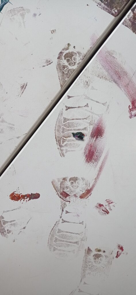 print of creeper sole