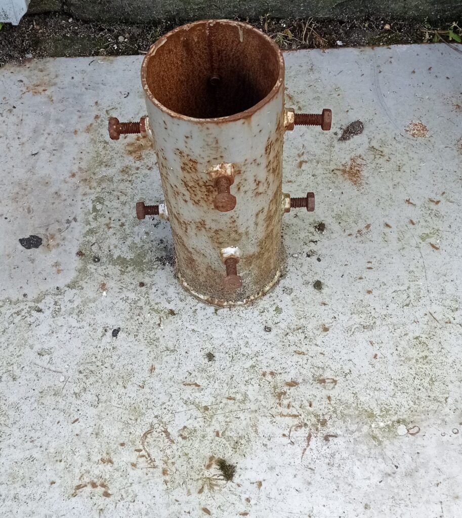 solid piece of metal